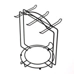 Black Metal Mug Tree Stand for Kitchen - Coffee Cup Organizer for Home and Office