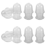 Transparent Plant Germination Cups, Pet, Humidity Dome, Home Gardening, 10Pcs