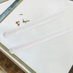 White Undermount Drawer Slides Set for Kitchen Cabinets with High Stability and Smooth Silent