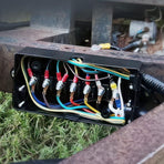 Weatherproof Electrical Connection Box for Trailer Cord, Camper Trailer Connector, 1 Set