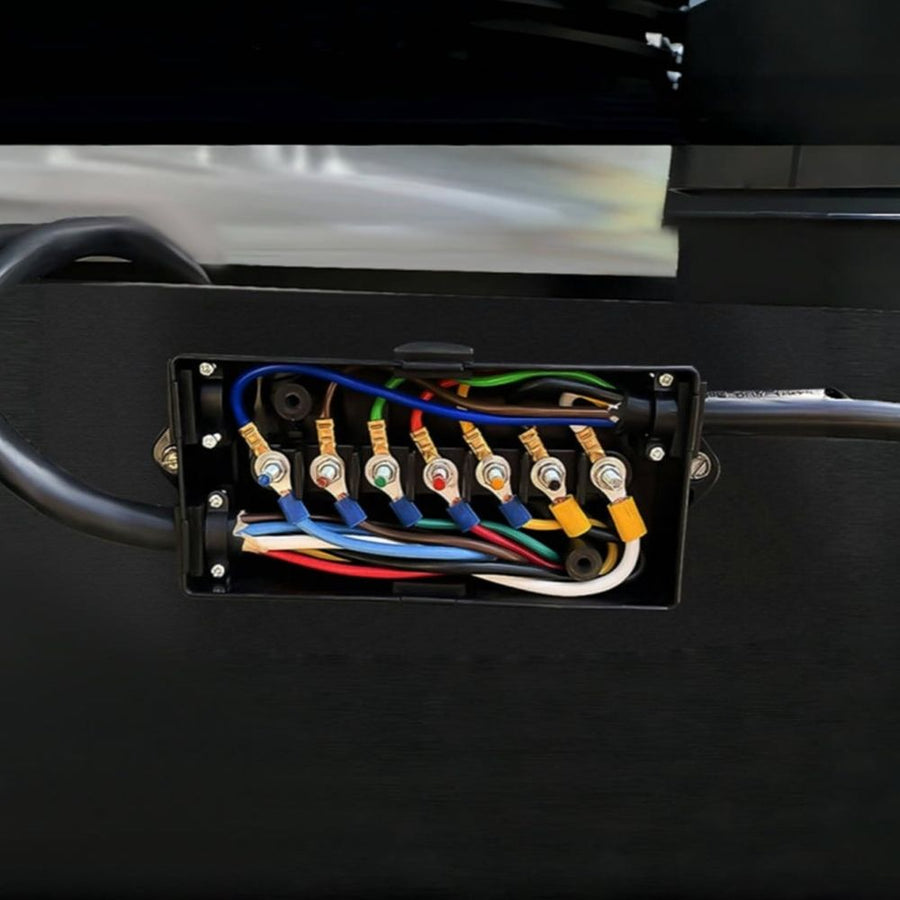 Weatherproof Electrical Connection Box for Trailer Cord, Camper Trailer Connector, 1 Set