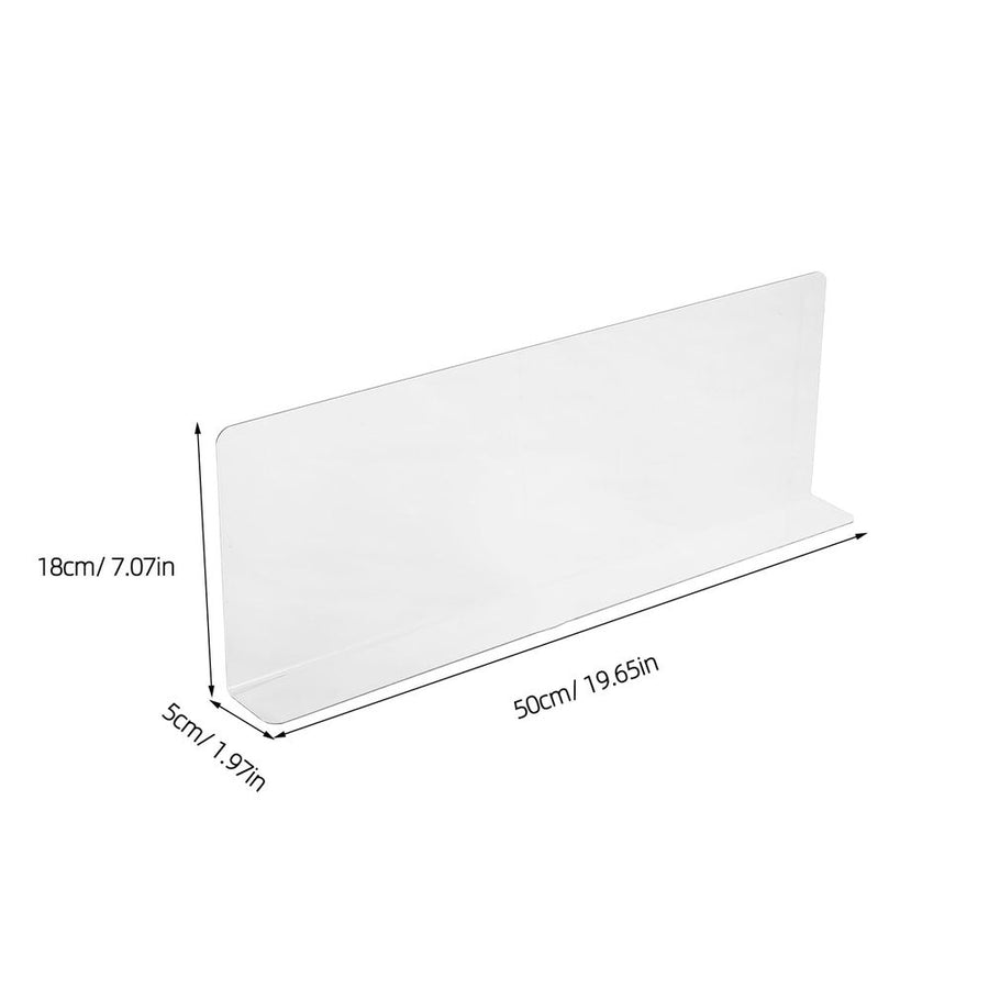Acrylic Kitchen Sink Splash Guard Clear Waterproof Protector