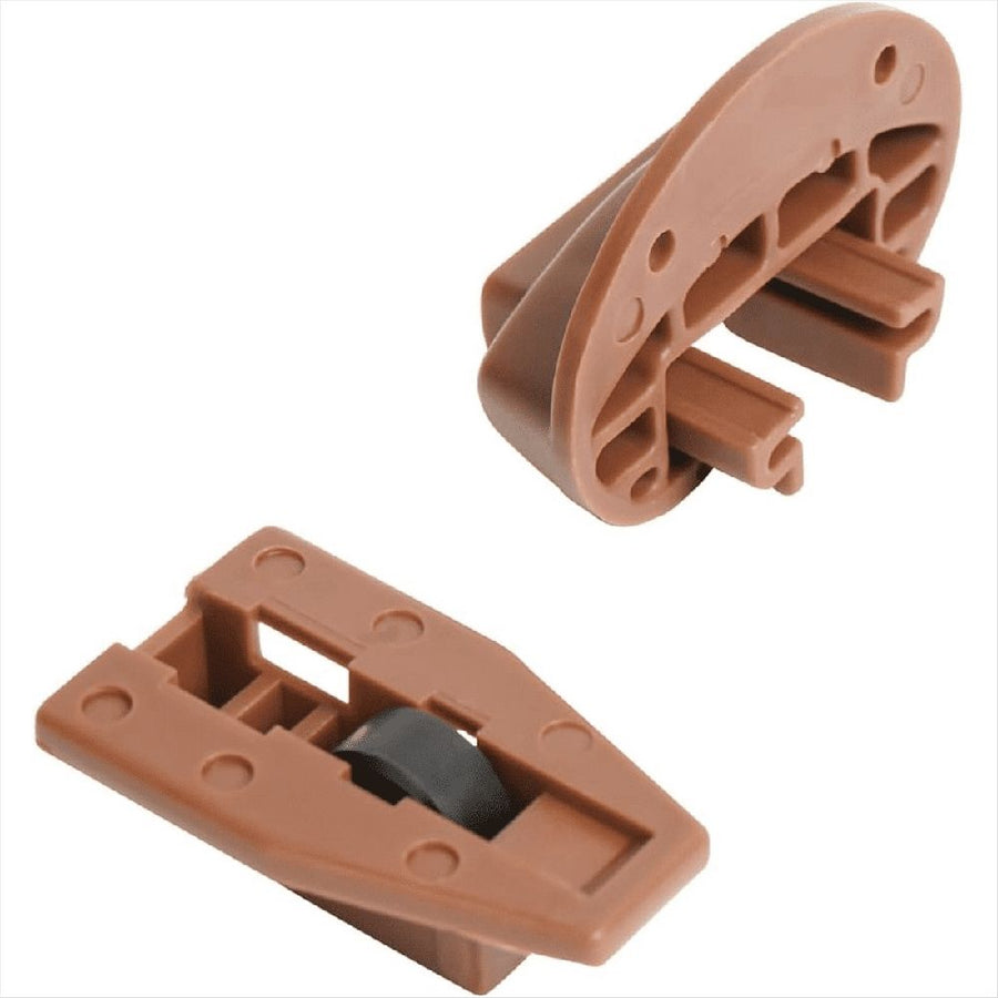 Drawer Slides 5Pairs with Roller Undermount Drawer Slides Stopper