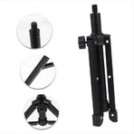 Portable Microphone Stand Desktop 1/4 Tripod Table Stand Adjustable Mic Stand Mic Clip Holder Bracket