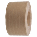 Heavy Duty Kraft Paper Tape Light Brown Water Activated for Secure Packing and Sealing