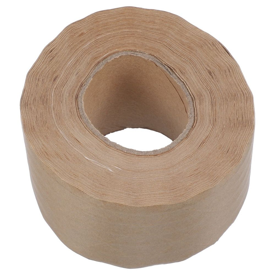 Heavy Duty Kraft Paper Tape Light Brown Water Activated for Secure Packing and Sealing