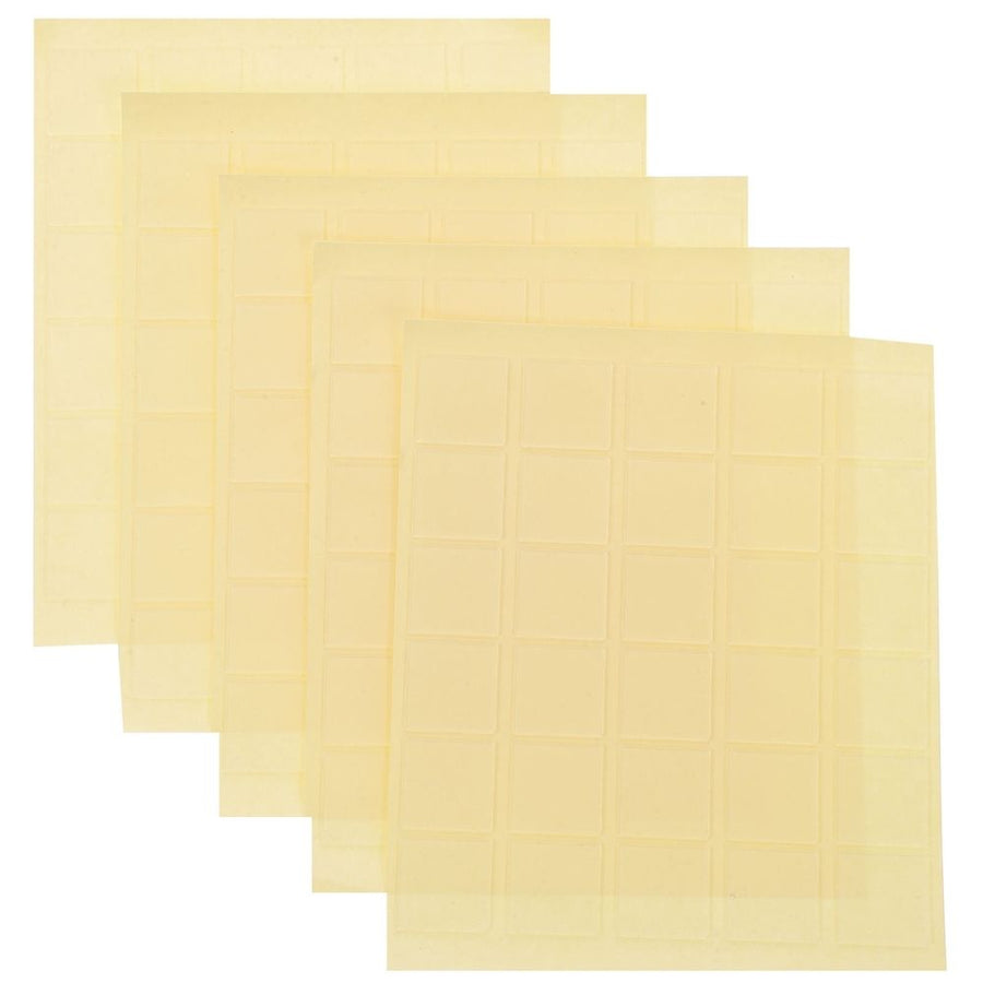 Transparent Double-Sided Adhesive Tape Sheets for Crafting and Projects, Strong Hold, -Free, 150 Pieces