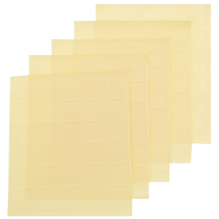 Transparent Double-Sided Adhesive Tape Sheets for Crafting and Projects, Strong Hold, -Free, 150 Pieces