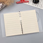 100 Sheets White Music Staff Paper Refill for Students, Blank Staff Paper for Music Writing and Composition