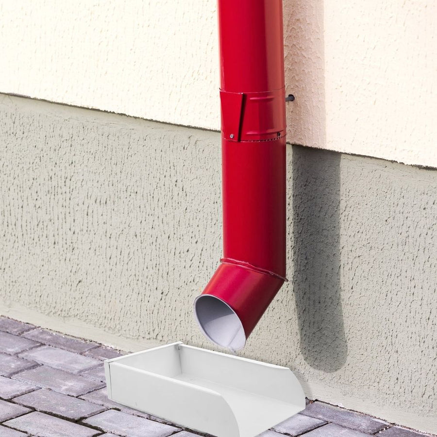 Aluminum Alloy Downspout Drain Tray for Rain Gutter Water Catch