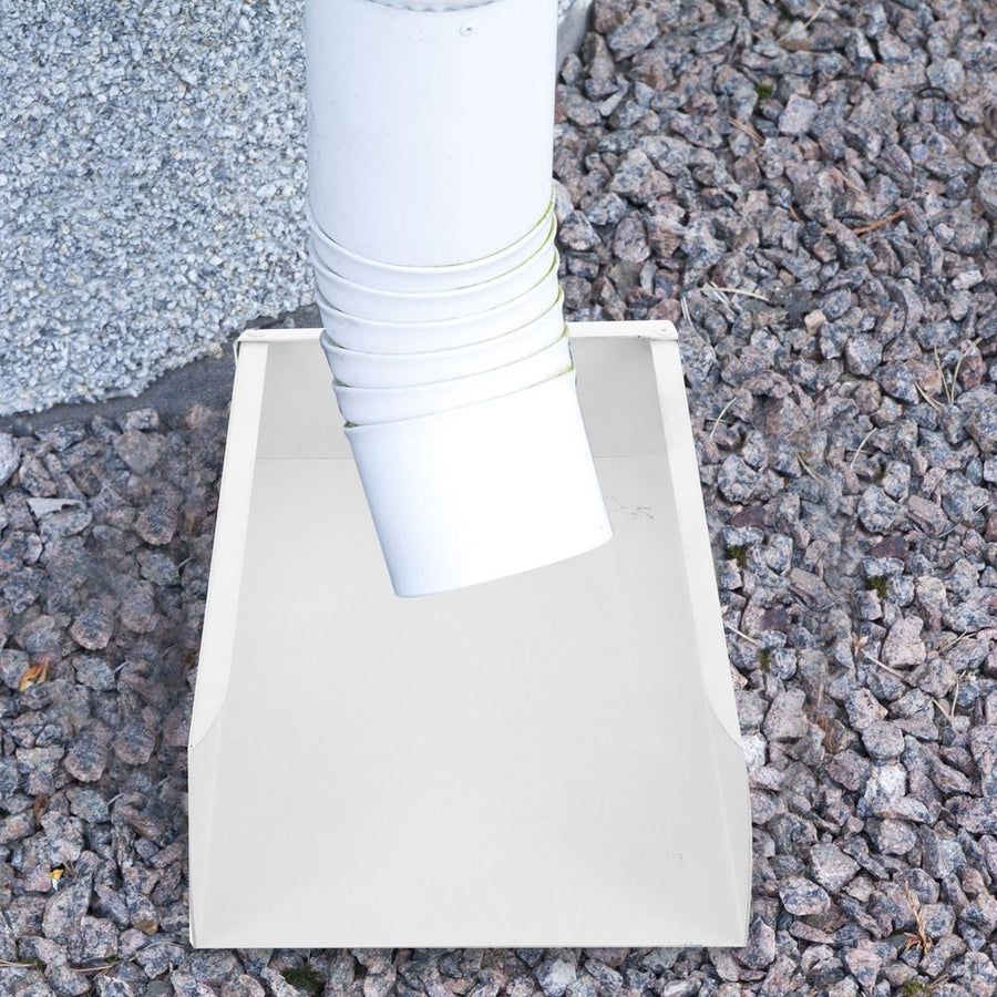 Aluminum Alloy Downspout Drain Tray for Rain Gutter Water Catch
