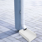 Aluminum Alloy Downspout Drain Tray for Rain Gutter Water Catch