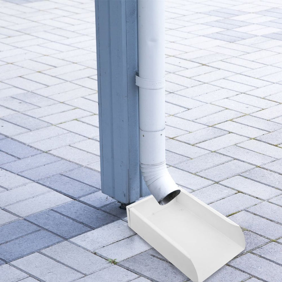 Aluminum Alloy Downspout Drain Tray for Rain Gutter Water Catch