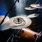 10-Piece Multi-Color Percussion Cymbals with Jingle Effect for Drum Set Accessories and Music Instruments