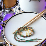 10-Piece Multi-Color Percussion Cymbals with Jingle Effect for Drum Set Accessories and Music Instruments
