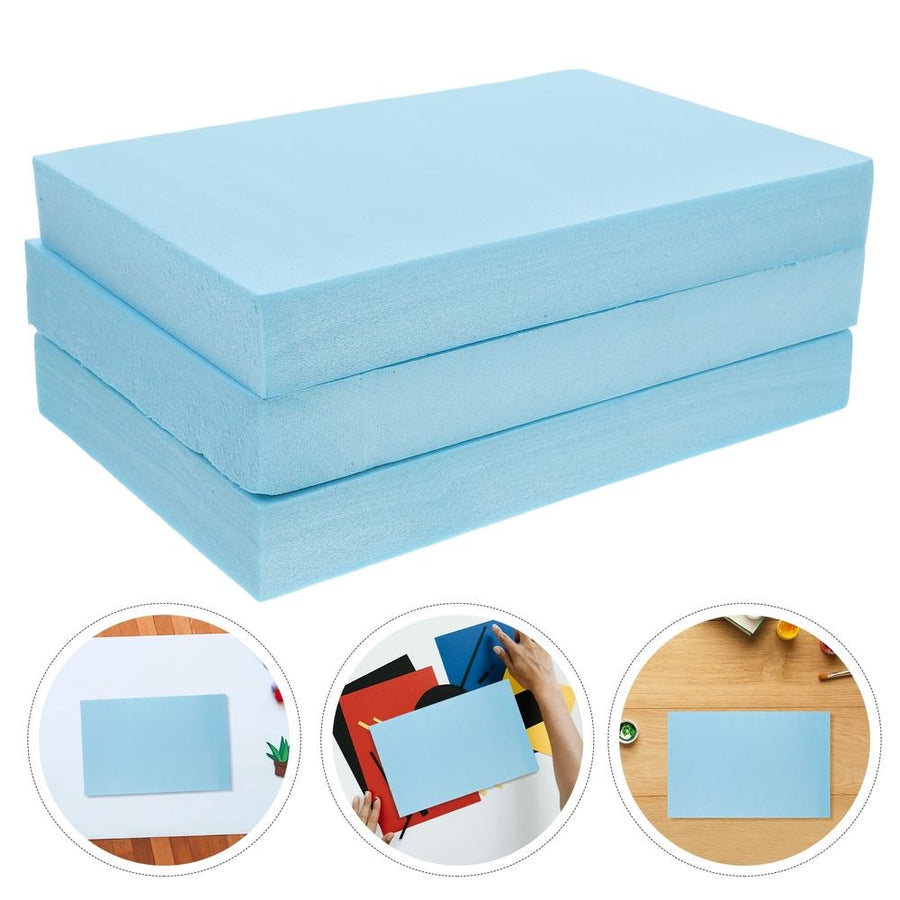 3-Pack Craft Sheets for Polystyrene Boards Ideal for Artists, Projects, and Crafting