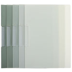 5Pcs Office Document Binders with Plastic Swing Clip Folder for Neat Paper Storage