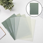 5Pcs Office Document Binders with Plastic Swing Clip Folder for Neat Paper Storage