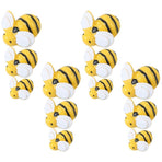 Tiny Resin Bee Decorations for DIY Crafts and Wall Art Projects 40Pcs