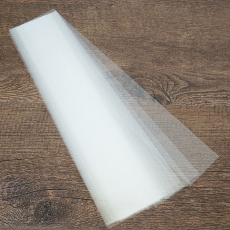 Clear Cellophane Roll Wrapping Paper Transparent Plastic Baking 1 Set
