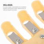 1-Pack Yellow Plastic Staff Scribe Drawing Tool for Music Teaching and Classroom Drawing Supplies