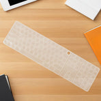 Gel Silicone Keyboard Skin for Long Nails with Durable Raised Key Protection and Smooth Typing