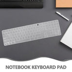 Gel Silicone Keyboard Skin for Long Nails with Durable Raised Key Protection and Smooth Typing