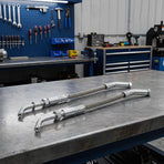 1 Pair Heavy Duty Universal Snowmobile Ice Scrapers with Steel Plated Replacement