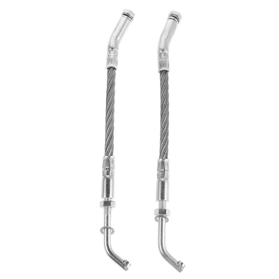 1 Pair Heavy Duty Universal Snowmobile Ice Scrapers with Steel Plated Replacement