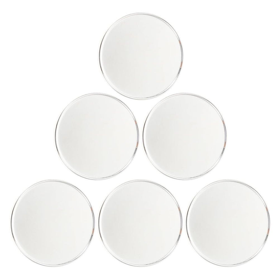 Plated Golf Markers Set of 6, Iron Material, Clear and Versatile Position Marking Accessories