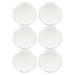 Plated Golf Markers Set of 6, Iron Material, Clear and Versatile Position Marking Accessories