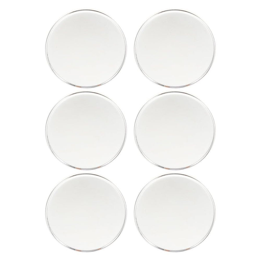 Plated Golf Markers Set of 6, Iron Material, Clear and Versatile Position Marking Accessories