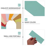 50Pcs Metallic Cardstock Paper Pearlescent Shimmer Paper for DIY Art Projects