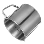 Stainless Steel Laboratory Beaker with Clear Easy-to-Read Scale, Scientific Glassware in