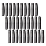 200Pcs Dual Tooth Black Pocket Combs for Men Compact Travel Hair Dressing and Styling