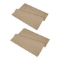 2 Pieces Light Brown Felt Fabric for Crafts, Material for Patchwork, Decorations and Sewing Projects
