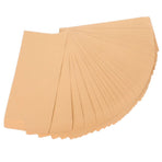 Light Yellow Self-Sealing Paper File Envelopes for Office and Daily Use, 50 Pieces, and Convenient