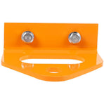 Heavy-Duty Bolt- Trailer Hitch Receiver for Lawn Mowers, Easy to Install, Orange Design