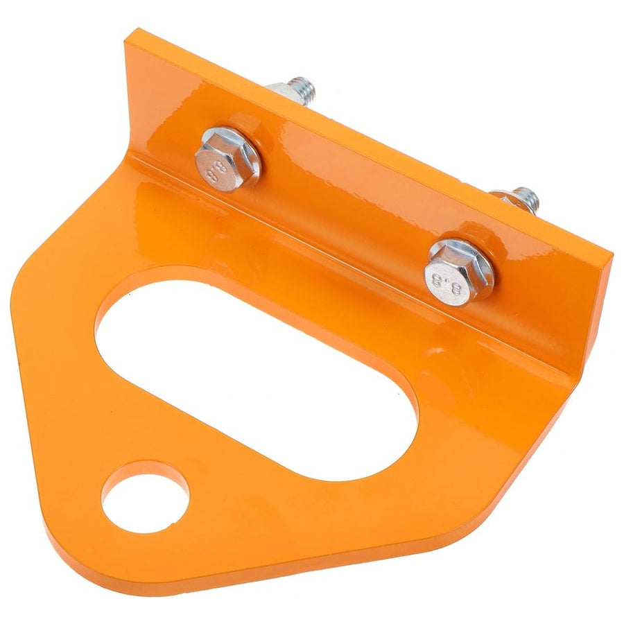 Heavy-Duty Bolt- Trailer Hitch Receiver for Lawn Mowers, Easy to Install, Orange Design