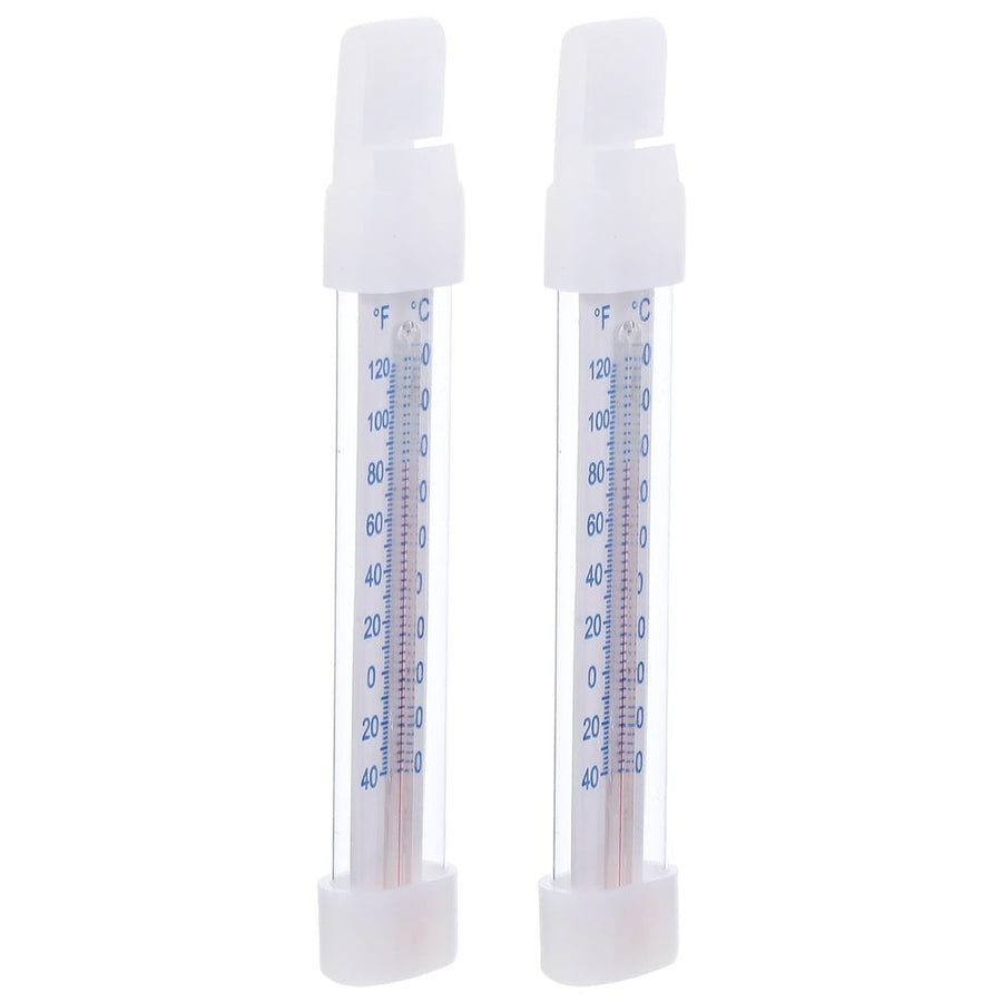 2-Pack Freezer Temperature Monitor with Easy-to-Read Display for Precise Kitchen and Refrigerator Temperature Tracking
