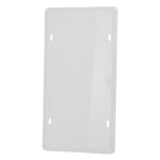 Blank Metal Sign White Tinplate 1Set For Parking Garden