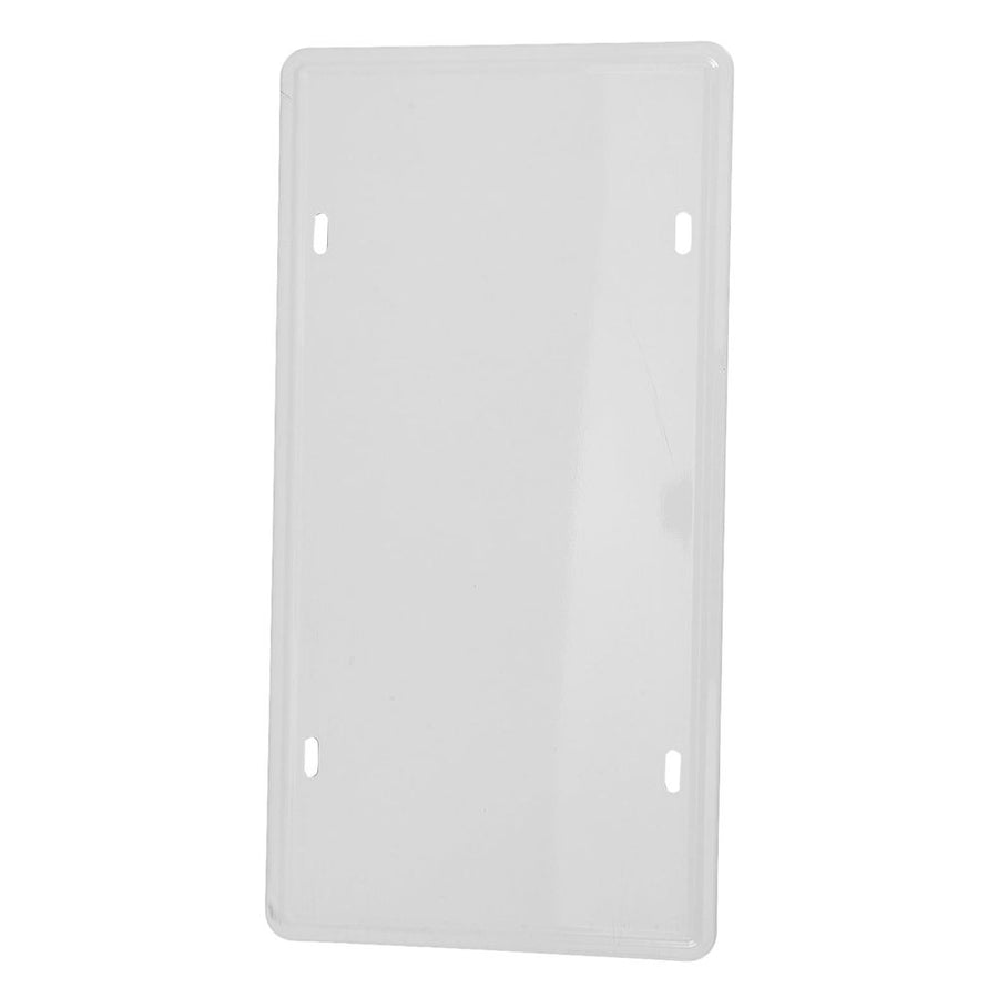 Blank Metal Sign White Tinplate 1Set For Parking Garden