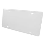Blank Metal Sign White Tinplate 1Set For Parking Garden