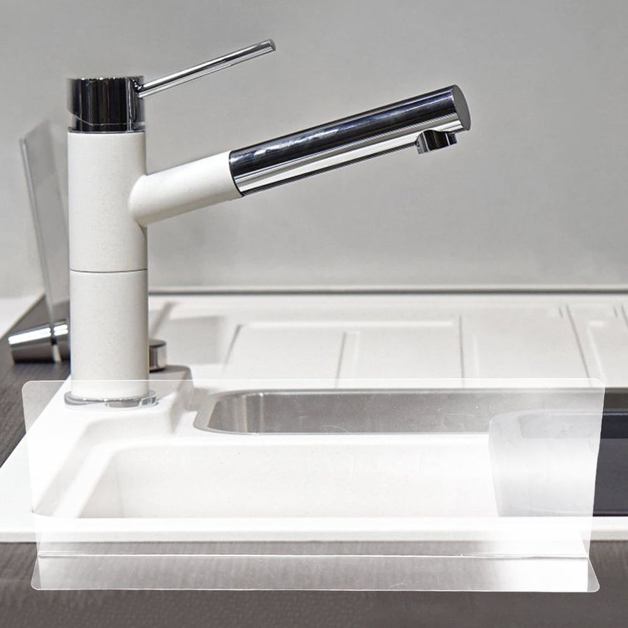 Acrylic Kitchen Sink Splash Guard Clear Waterproof Protector
