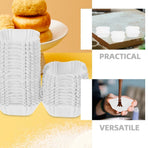 Oil-Proof White Paper Cupcake Holders, Great for Baking, 2000Pcs
