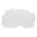 Reusable White Crinkle Cut Paper Shred for Present and Box Filling