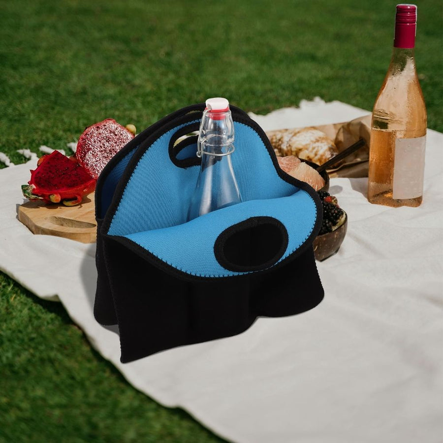 Beer Bottle Carrier Neoprene Cooler Tote Bag Multi for Bottles