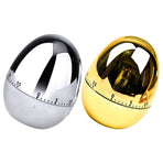 2-Pack Stainless Steel Manual Cooking Timer for Kitchen Use, Perfect for Boiled Eggs and Precise Time Management