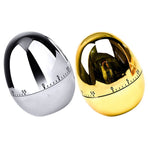 2-Pack Stainless Steel Manual Cooking Timer for Kitchen Use, Perfect for Boiled Eggs and Precise Time Management