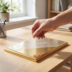 Transparent Double-Sided Adhesive Sheets with Strong Bonding Mounting Tape for Office, Displays, and Craft Projects